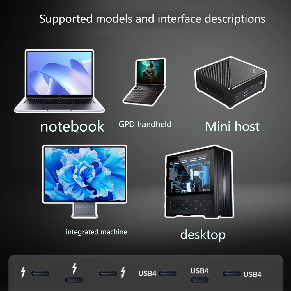 Adaptador Oculink Thunderbolt  - Oculink Egpu Dock Graphics Card reseña y precio